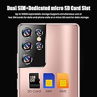 Vista 3 de Teléfono celular desbloqueado Android, teléfonos inteligentes desbloqueados Android de 6.0 pulgadas Android 10.0 1+8G, teléfonos móviles mini