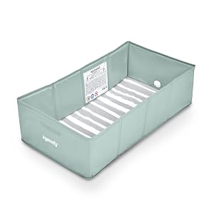 Ingenuity Tuckaway Toddler Folding Tub Converts Shower to Tub Folds to Store Easy to Clean No Assembly Required