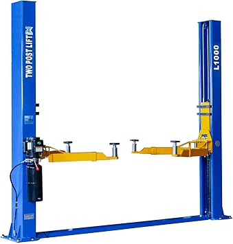 XK-10,000 lbs L1000 220V 2 Post Lift Car Auto Truck Hoist with 12 Month Parts Repalcement