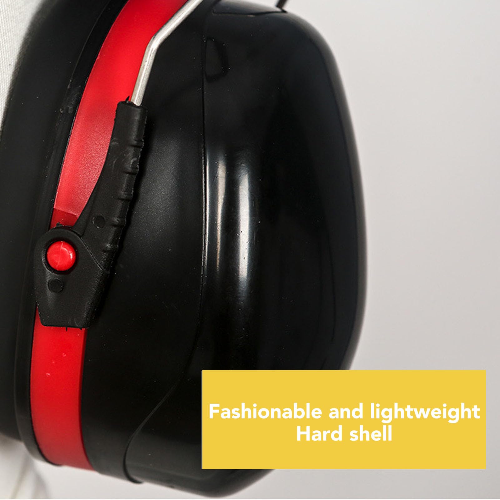 2Pcs Helmet Mounted Ear Protectors Adjustable Hard Hat Helmet Earmuff for Construction - Image 3