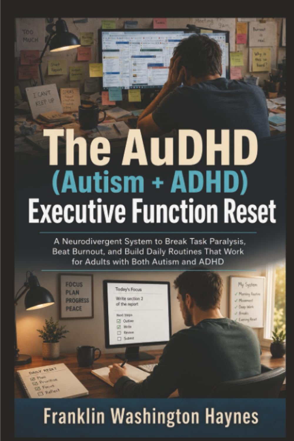 The AuDHD (Autism + ADHD) Executive Function Reset: A Neurodivergent System to Break Task Paralysis, Beat Burnout, and Build Daily Routines That Work for Adults with Both Autism and ADHD