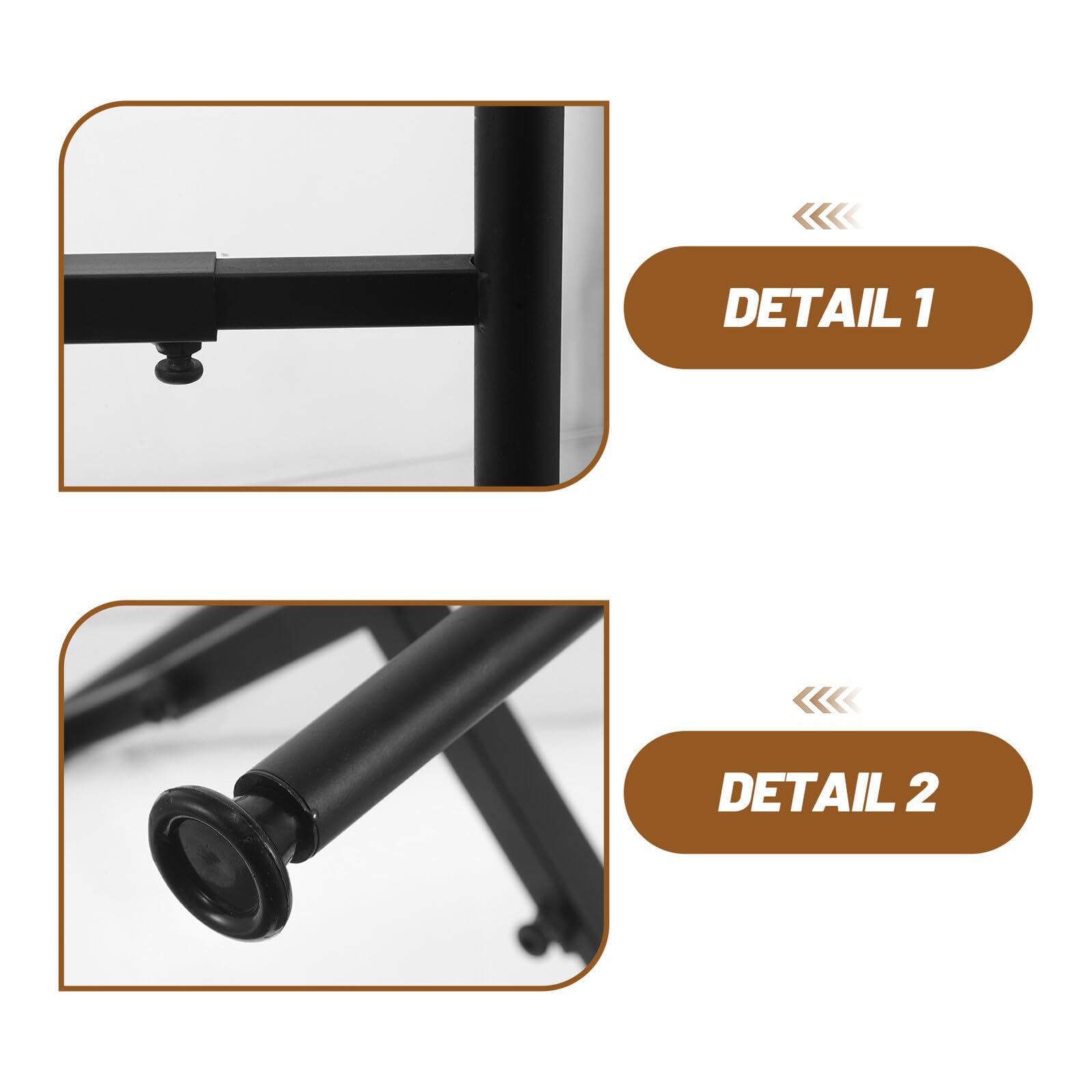 Abaodam Soporte para Cuencos Elevados de Acero Inoxidable Ajustable 6-10.2 Pulgadas, Antideslizante, Plataforma para Comedero de Perros Grandes y Medianos, Estación de Alimentación
