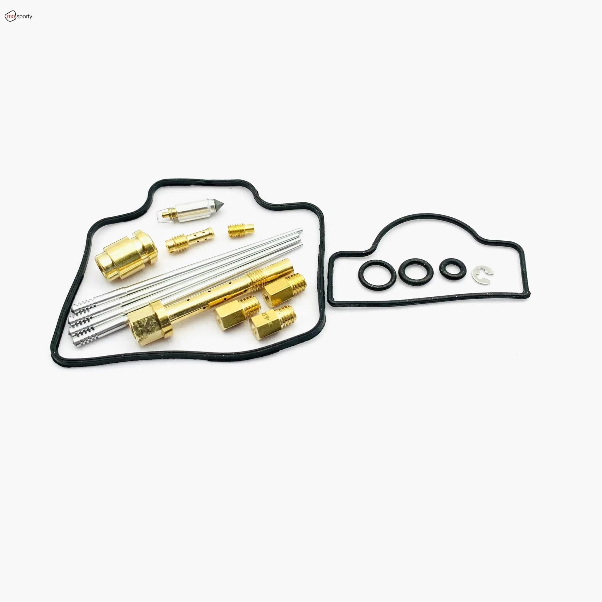 Carburateur réglage Kit De Réparation De Carburateur pour Suzuki RGV250 Gamma VJ21 1988-1991 VJ22 1991-1996, Pièces De Siège D'aiguille Outil D'Étanchéité(Ensemble 4)