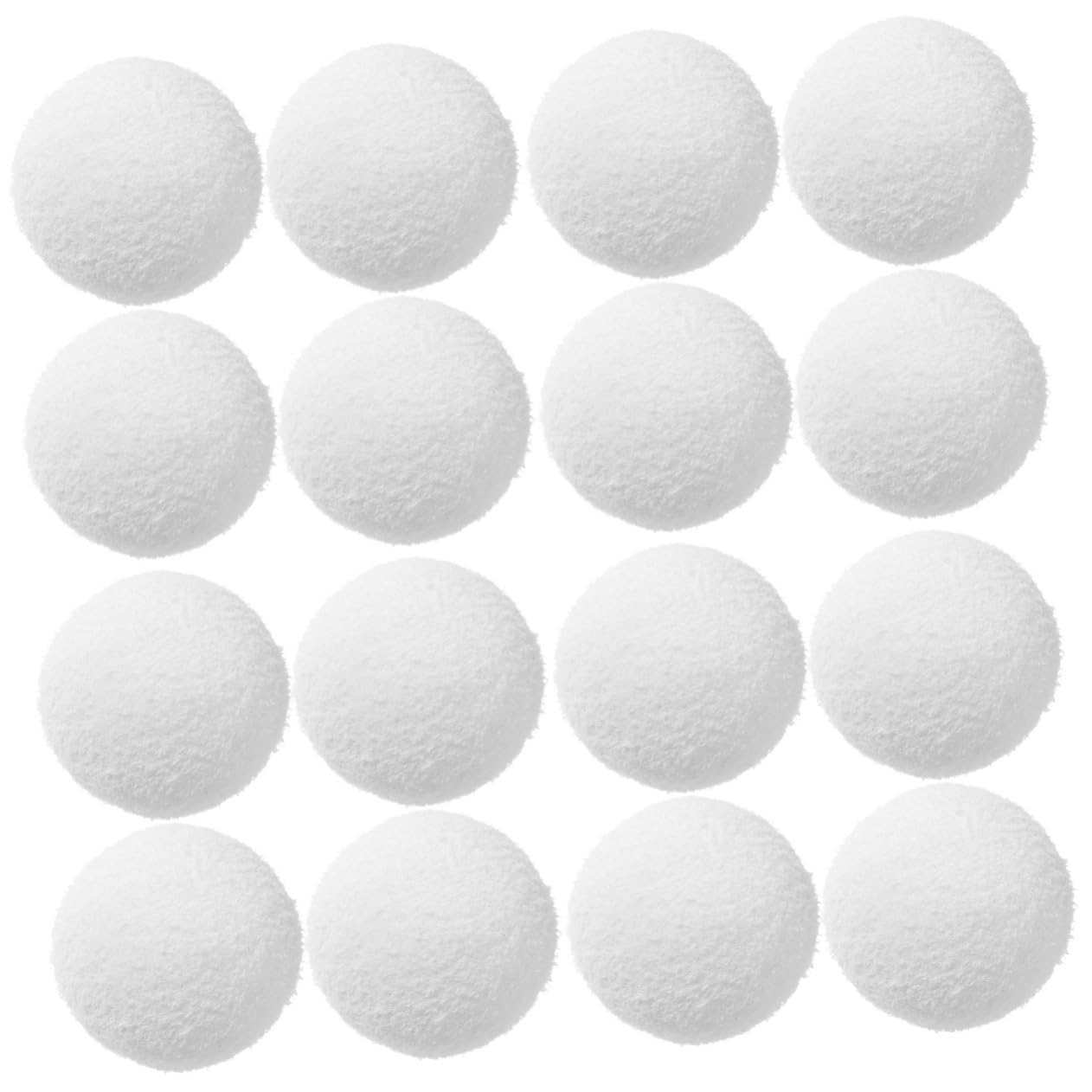 Kisangel 16pièces Balles Filtrantes Mousse De Réutilisables pour Aquarium Et Piscine Filtration Et Circulation Améliorée Compatible avec Systèmes De Filtration Standards