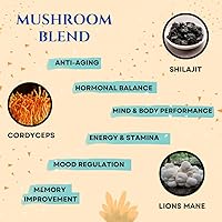 Vista 6 de Suplementos cerebrales para la memoria y la concentración - Salud cerebral nootrópica - Rendimiento cognitivo, claridad, energía, vigor mental