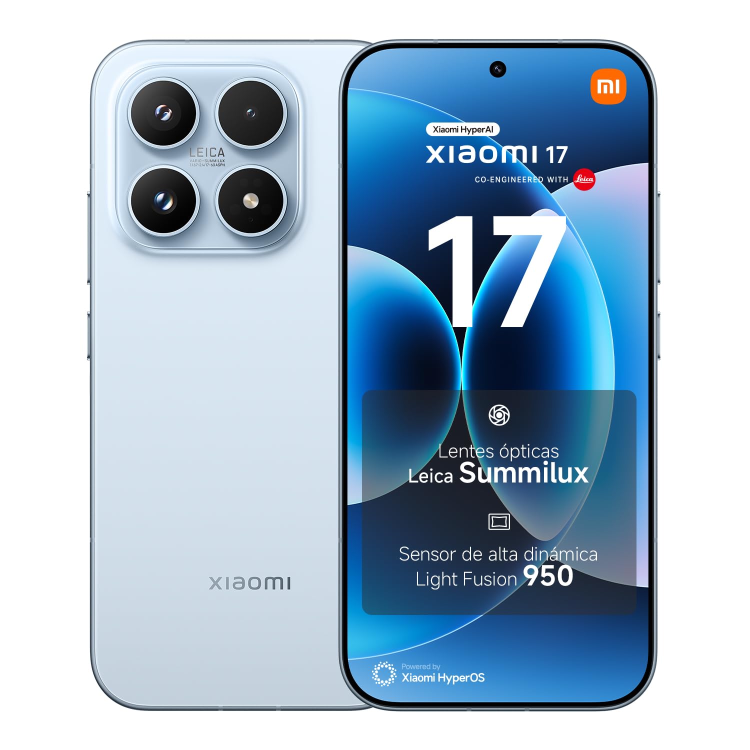 XIAOMI 17 Ultra - Smartphone de 16+512GB, Teleobjetivo Leica de 200 MP (75-100 mm), Snapdragon 8 Elite Gen 5, HyperAI, 1 año de garantía Extra, Cargador no Incluido, Verde (Versión ES) — view 20