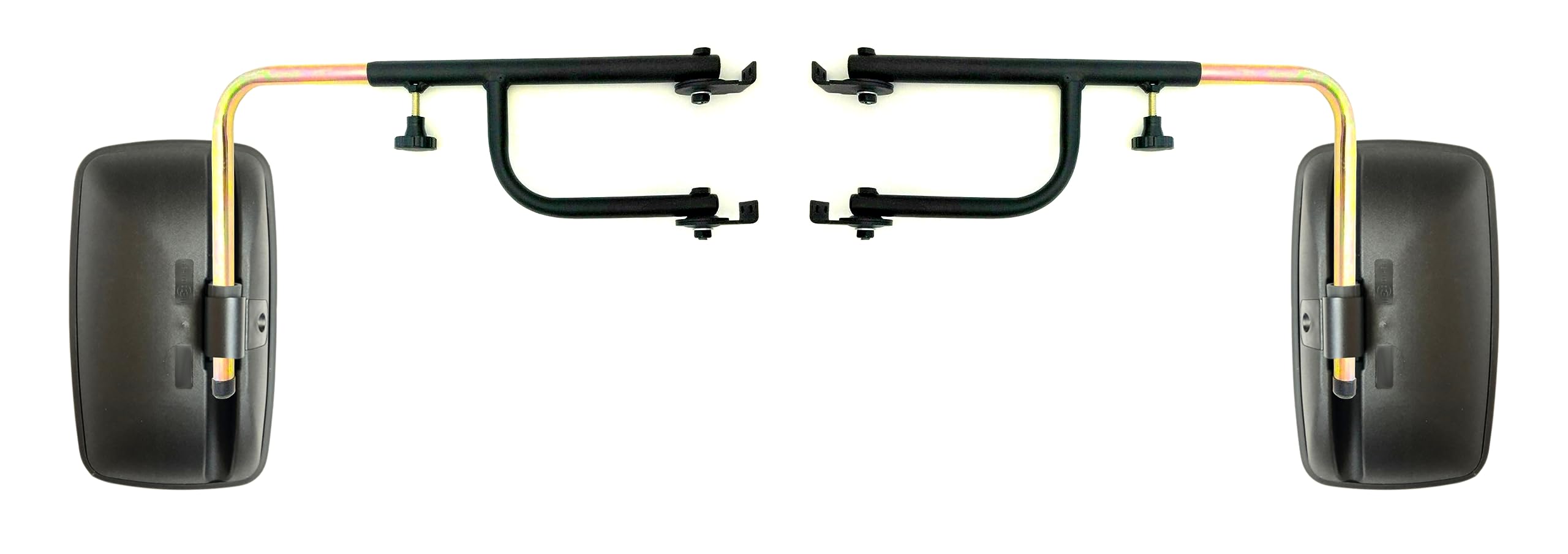 Specchietto retrovisore esterno 330 x 200 mm Ø18-24 mm E20 e supporto specchio per camion escavatore trattore