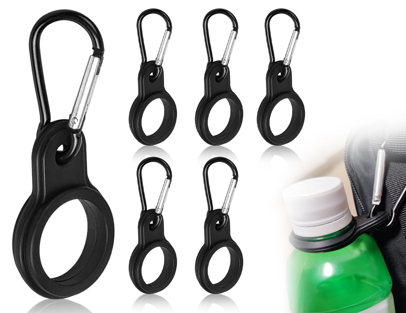 2 Pezzi/4 Pezzi/6 Pezzi Gancio Portabottiglie Per Arrampicata - Foto 6