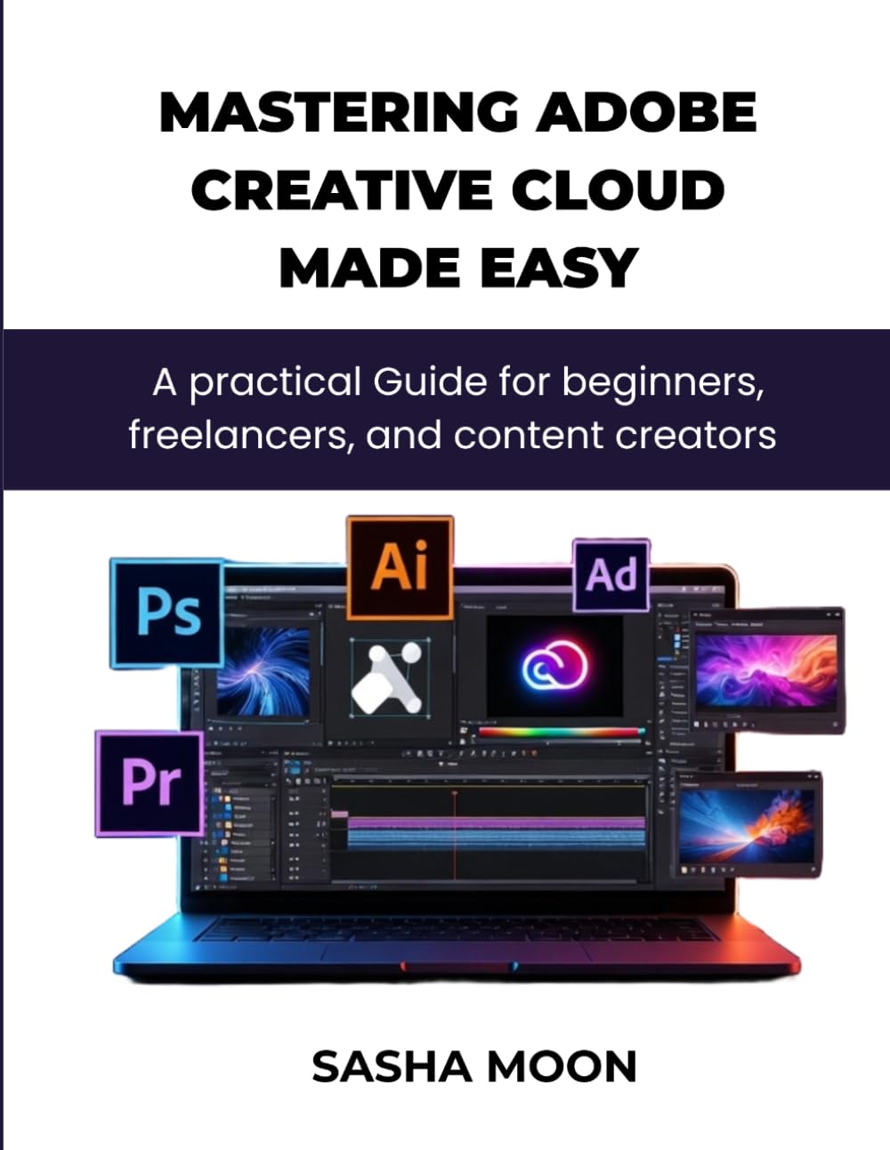 MASTERING ADOBE CREATIVE CLOUD MADE EASY: A Practical Guide for Beginners, Freelancers, and Content Creators