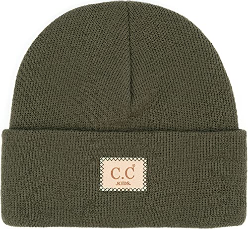 Image of Funky Junque Kids Cozy Knit Winter Beanie Hat - Perfect Holiday Stocking Stuffer