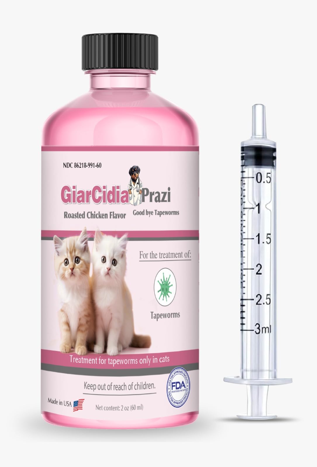 Giarcidia No More Tapeworms Liquid