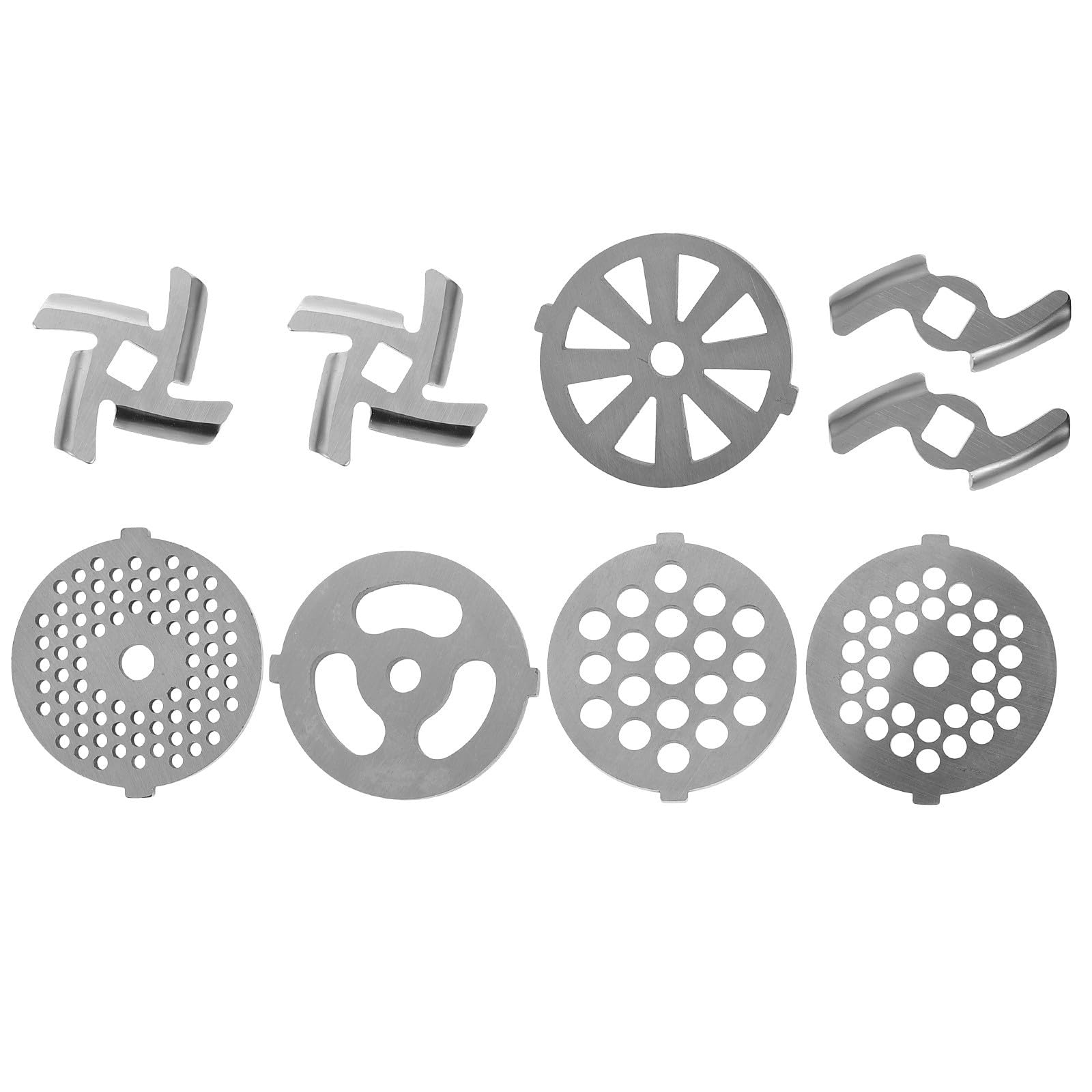 Plaques de hachoir à viande inox 7mm et 8.3mm pour cuisine maison