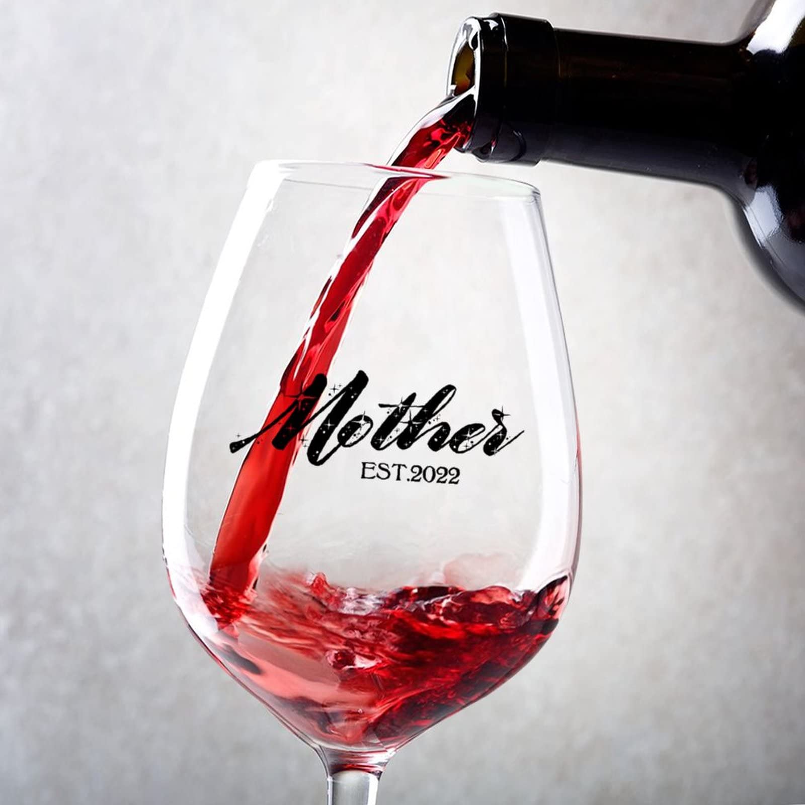 Verres à vin incassables pour le quotidien lot de 2 maman 481g résistants