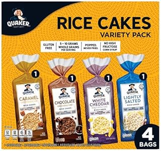 Quakers Rice Cakes Variety Pack, 4 Pack