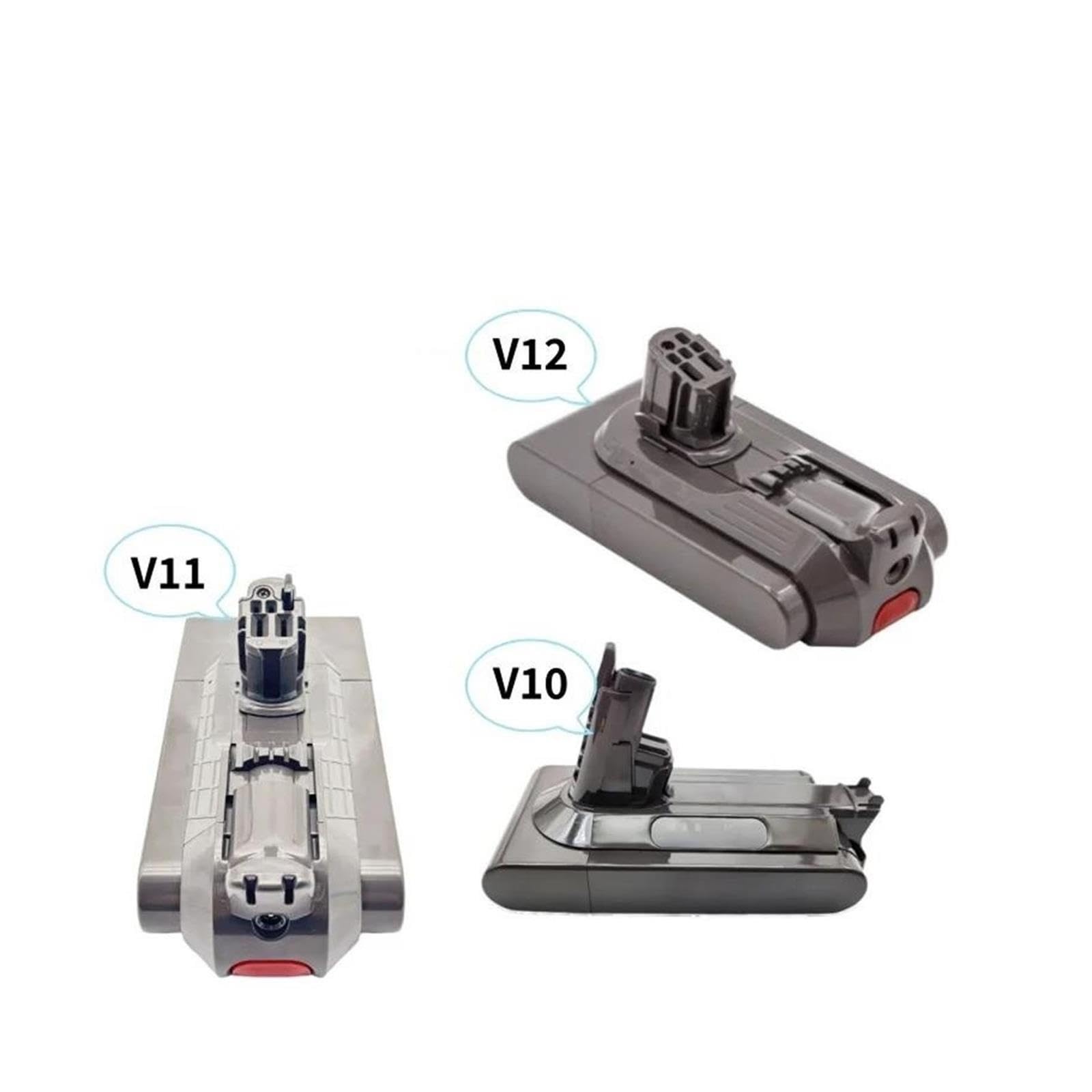 Batteria 25,2 V V10 V11 V12 6,8 Ah 12,8 Ah Batteria Aspirapolvere 25,2 V