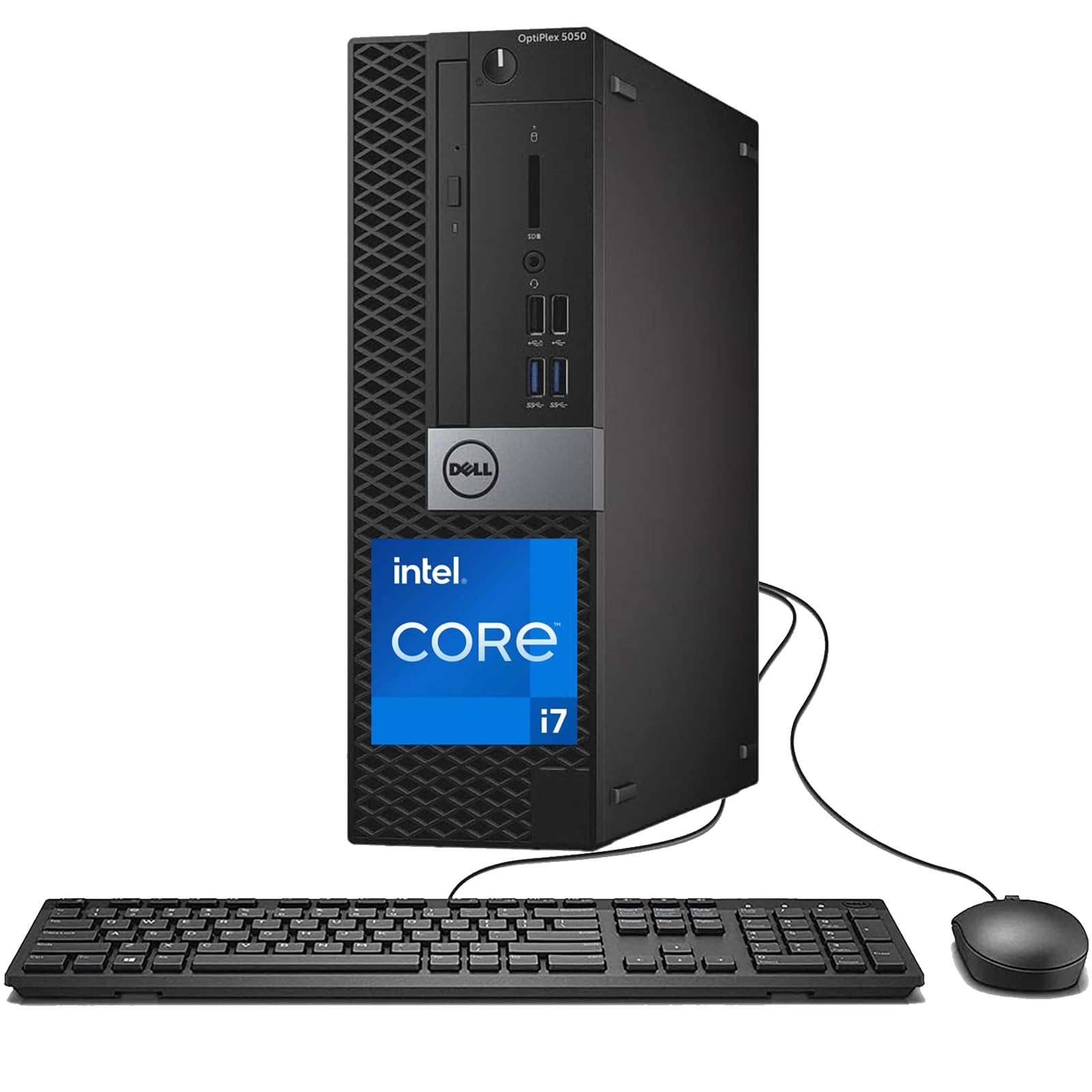 Dell Optiplex 5050 SFF Desktop Computer PC i7-7700 16gb ram(Renewed)