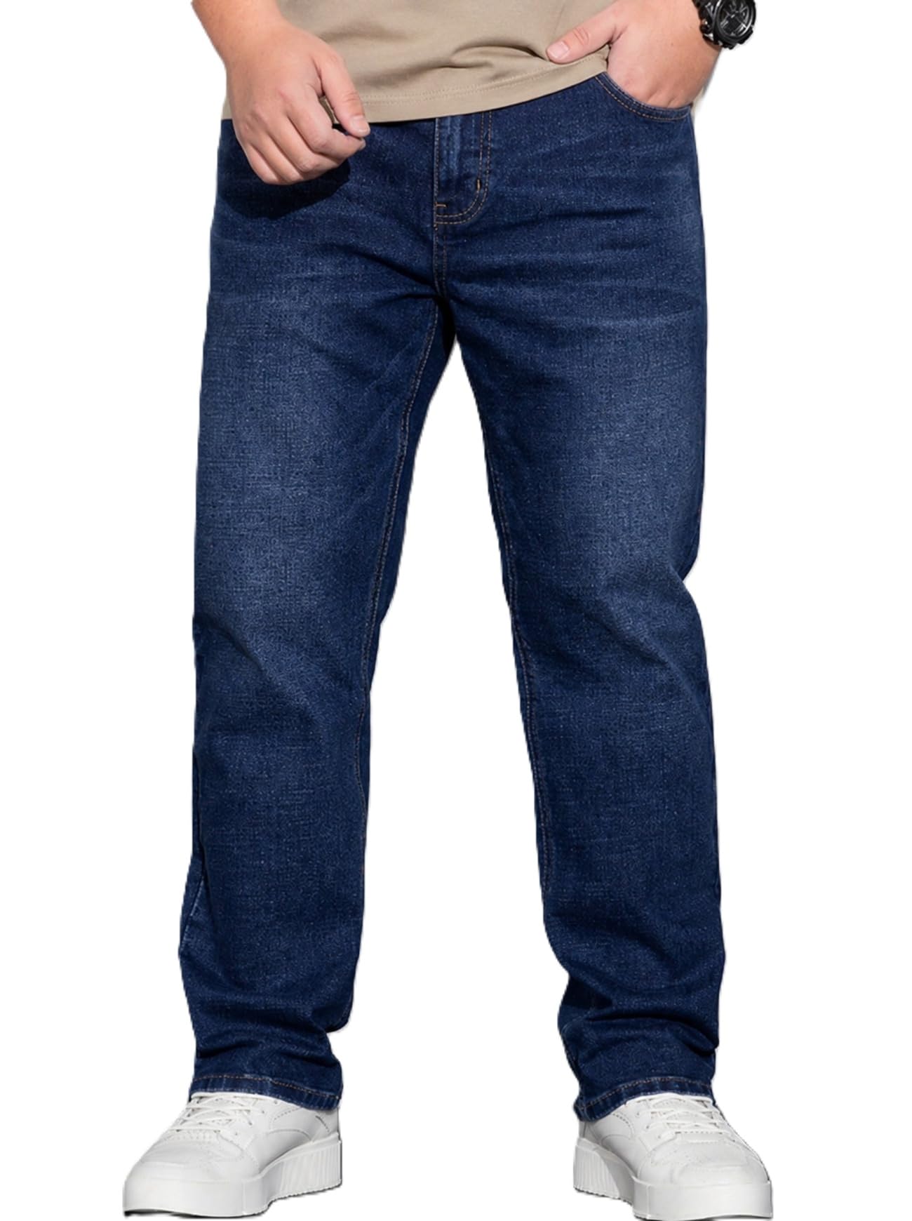 ben martin Plus Size Jeans for Man || Big Size Stretchable Jeans for Men || Smart Fit Regular Fit Jean's Pants for Men's || Cotton Denim Jins Pant for Men:s - Available in Sizes…-picture-11