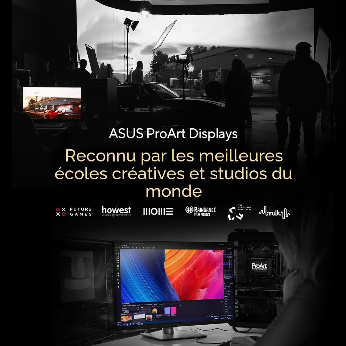 ASUS ProArt PA32UCDM 32 Pouces 4K Écran Professionnel DCI-P3 OLED QD-OLED