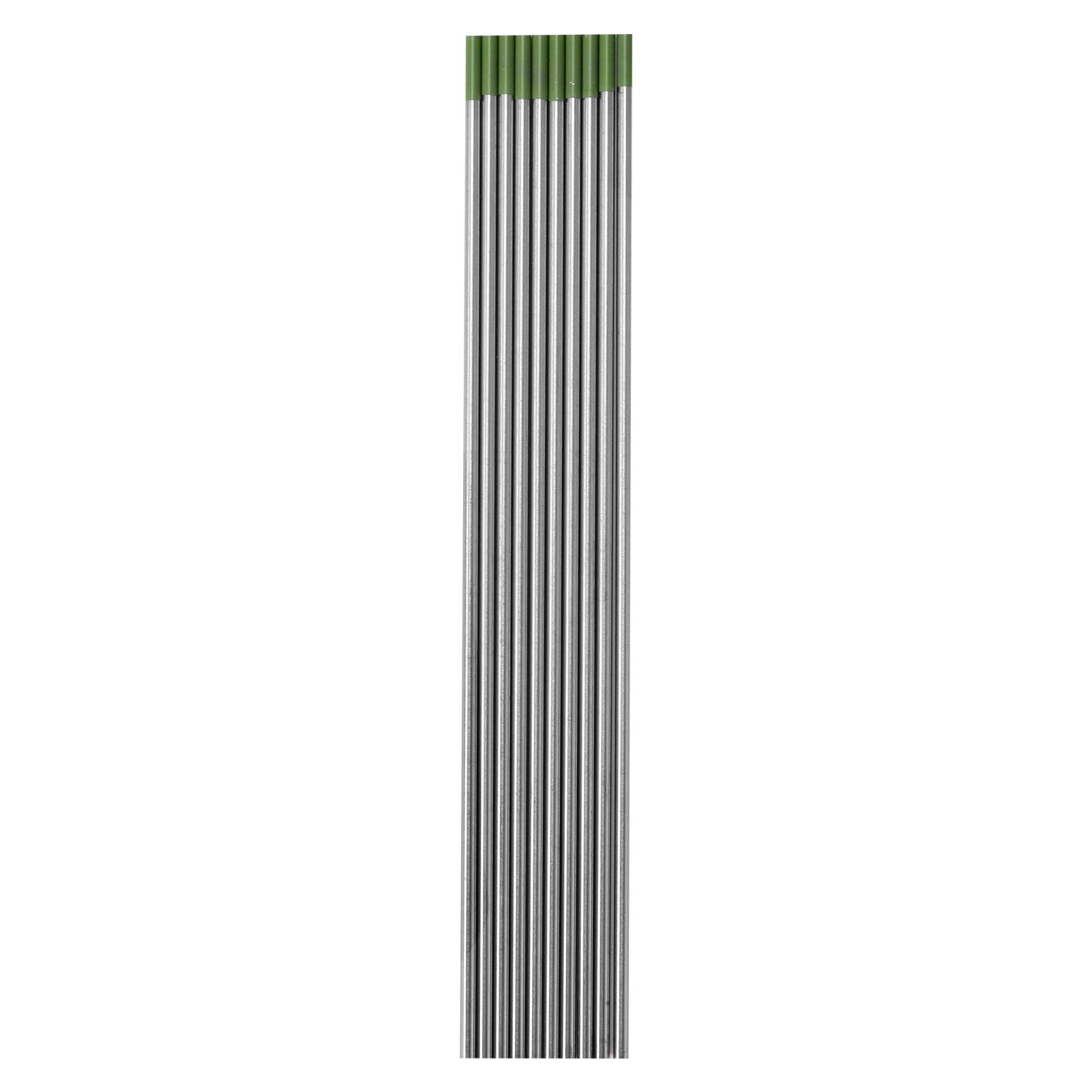 Tiges de soudage TIG électrodes de tungstène Chapeaux jdon WP 2.4mm 150mm