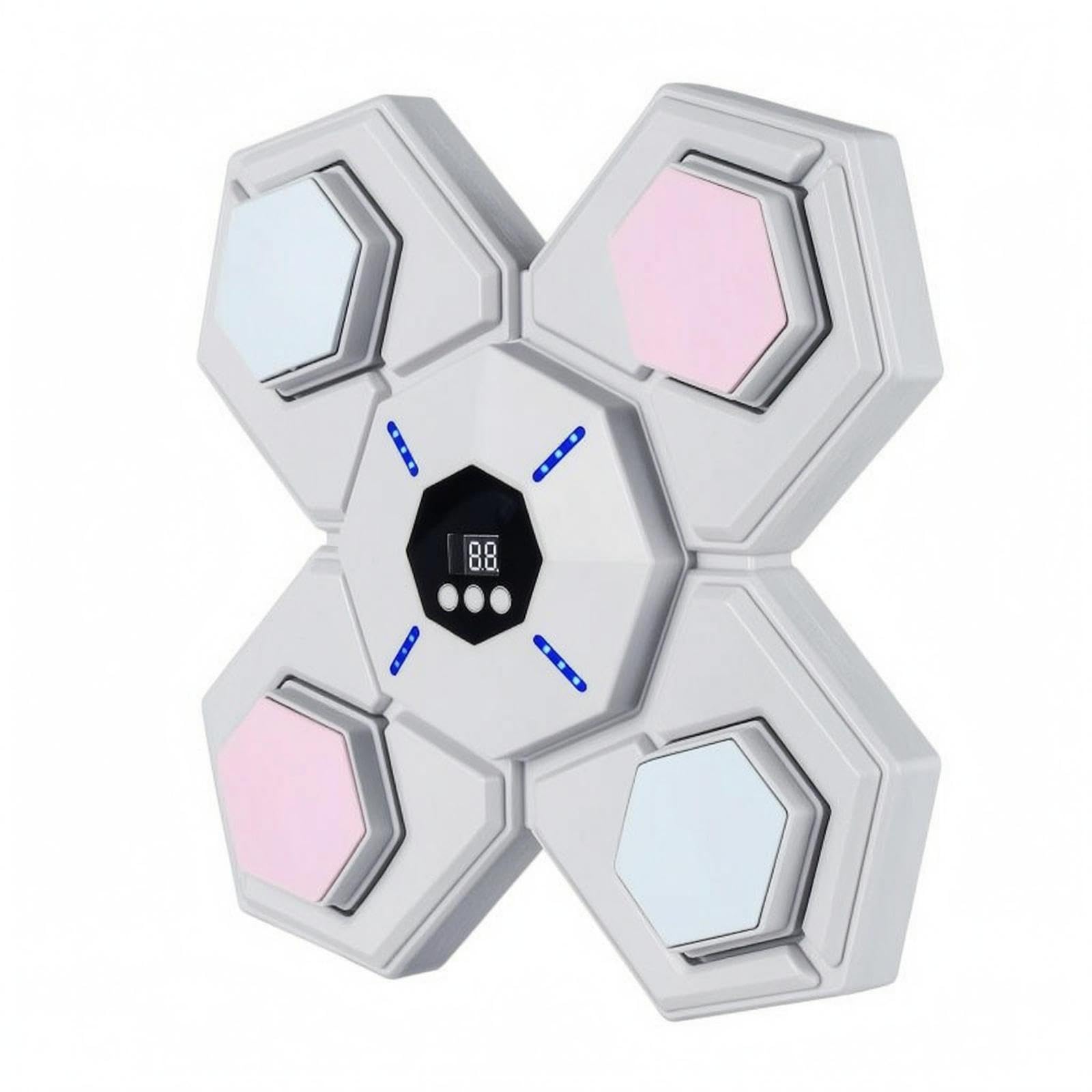 Wall-Mounted Boxing Target Replenishable Smart Boxing Target Digital Display Punching Machine Pink Blue-image-12
