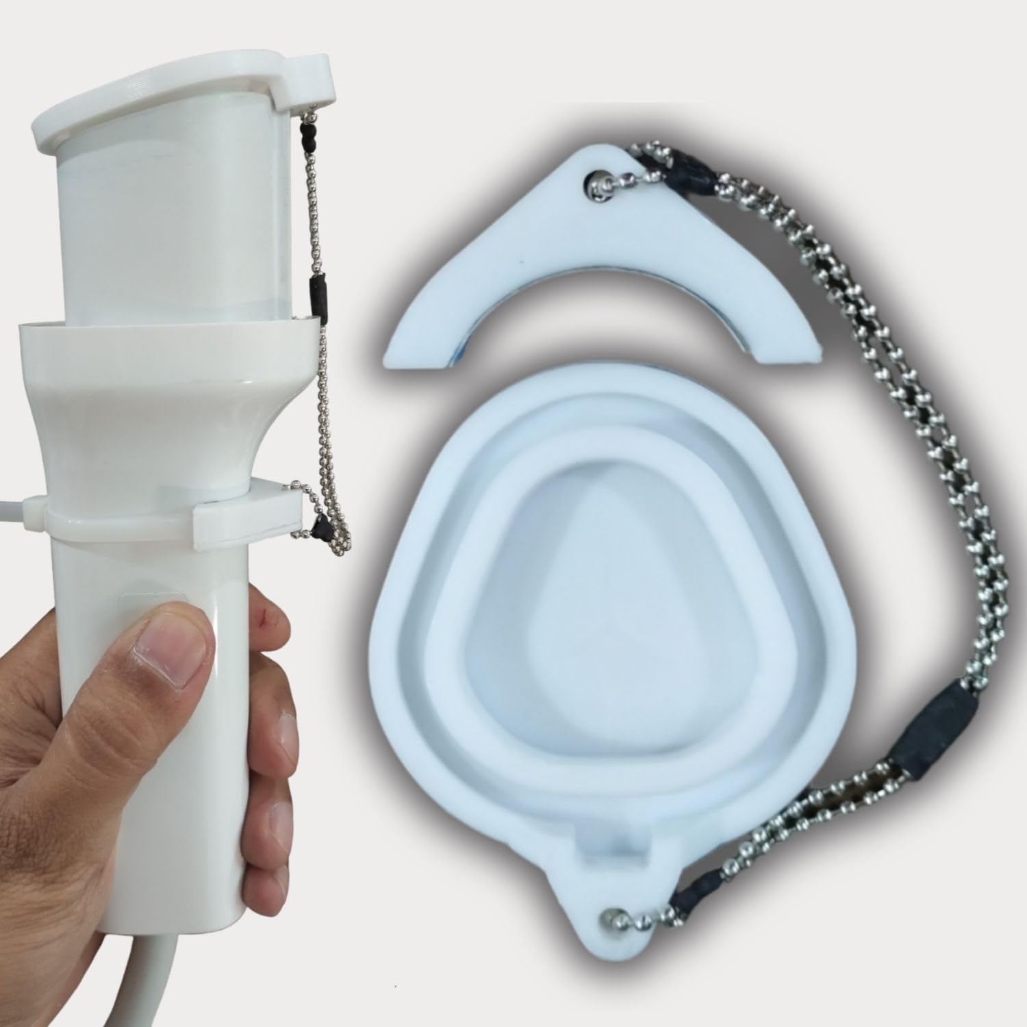 THIRD DIMENSION For Ola X1 | Air | S1 | And S1 Pro Accessories (Charging Gun Cap),Weatherproof, Dustproof, Waterproof, White