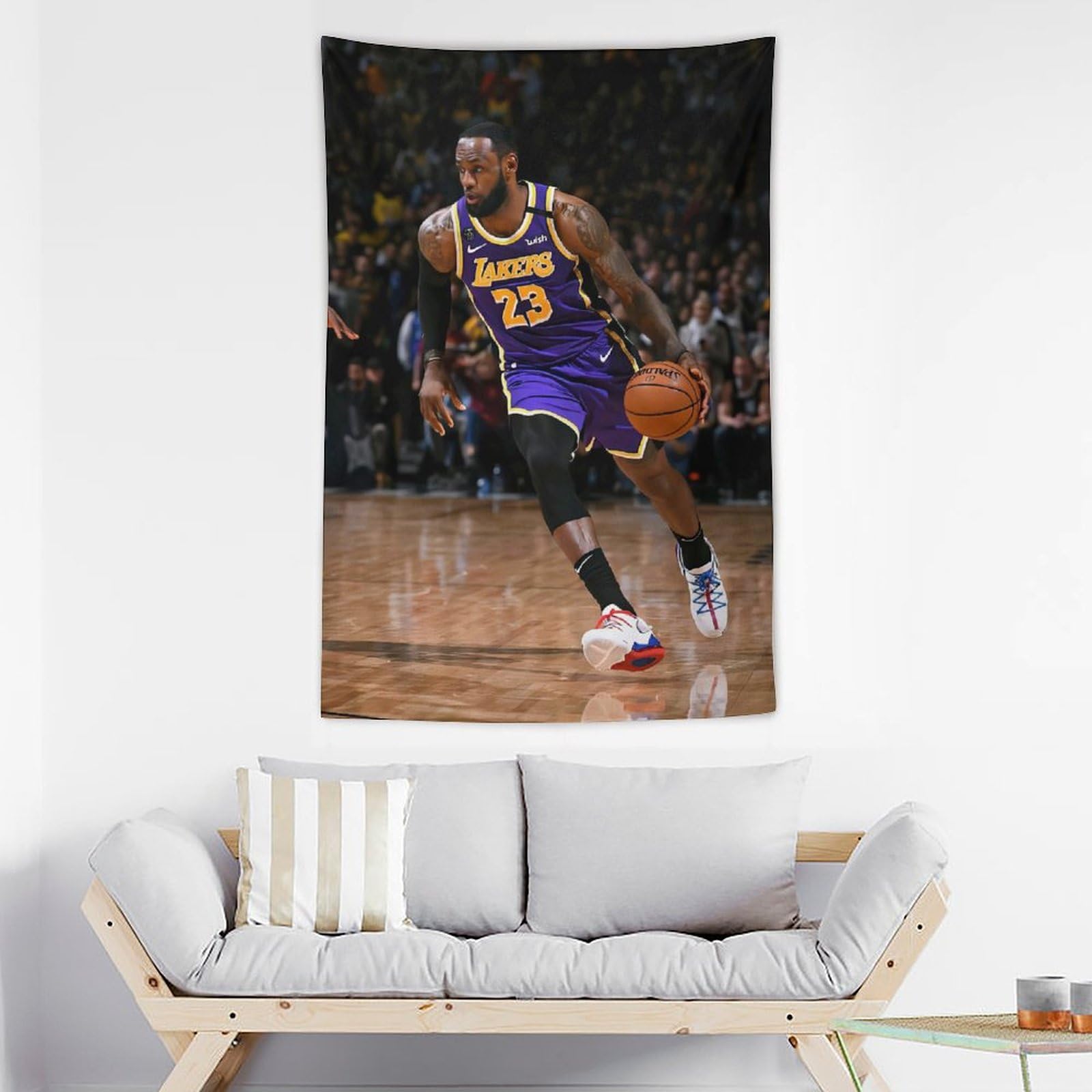 Amazon.co.jp: NBA レブロン・ジェームス M (222) NBAタペストリー