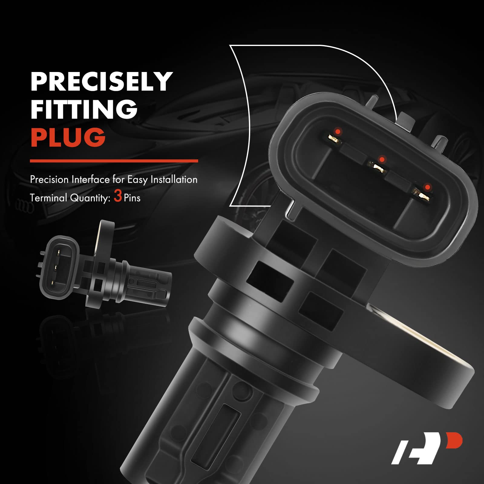 33220-63J00 J5T32171 PC722 Crankshaft Position Sensor Compatible With Suzuki Grand Vitara SX4 2005 2006 2007 2008 2009 2010 2011 2012,Liana 2001 2002 2003 2004-2007,Swift 2004-2009, KIZASHI 2010-2013, Crankshaft Position - Canada - View #11