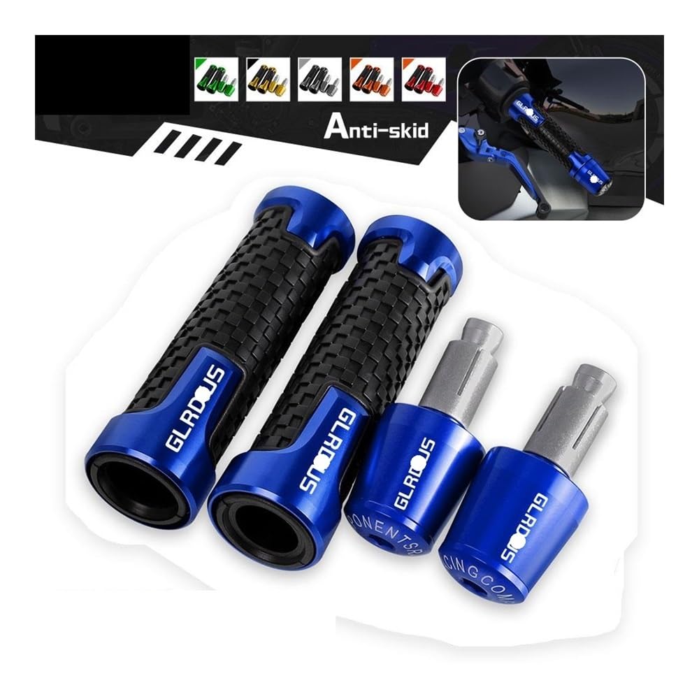 Manopole Per Manubrio Moto Maniglia Per Estremità Del Manubrio Tappi Per Cursori Antivibrazioni PER Suz&uki Gladius 650 400 SFV650 2010-2018 2017 Caps Handlebar Slider