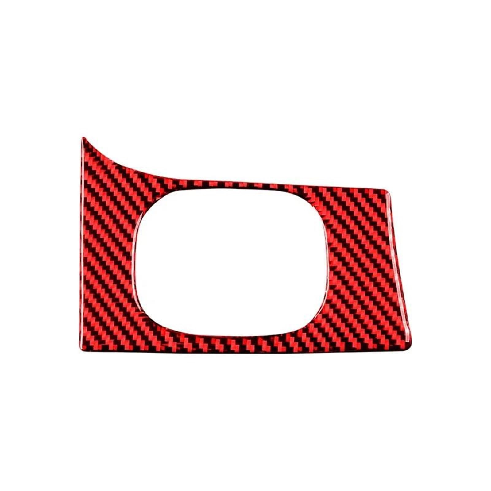 Car Interior Sticker for Chevy for Corvette C5 1998-2004 Headlight Switch Panel Trim Frame Cover Decor Stickers Accessories Interior Frame Trims Stickers(RED)