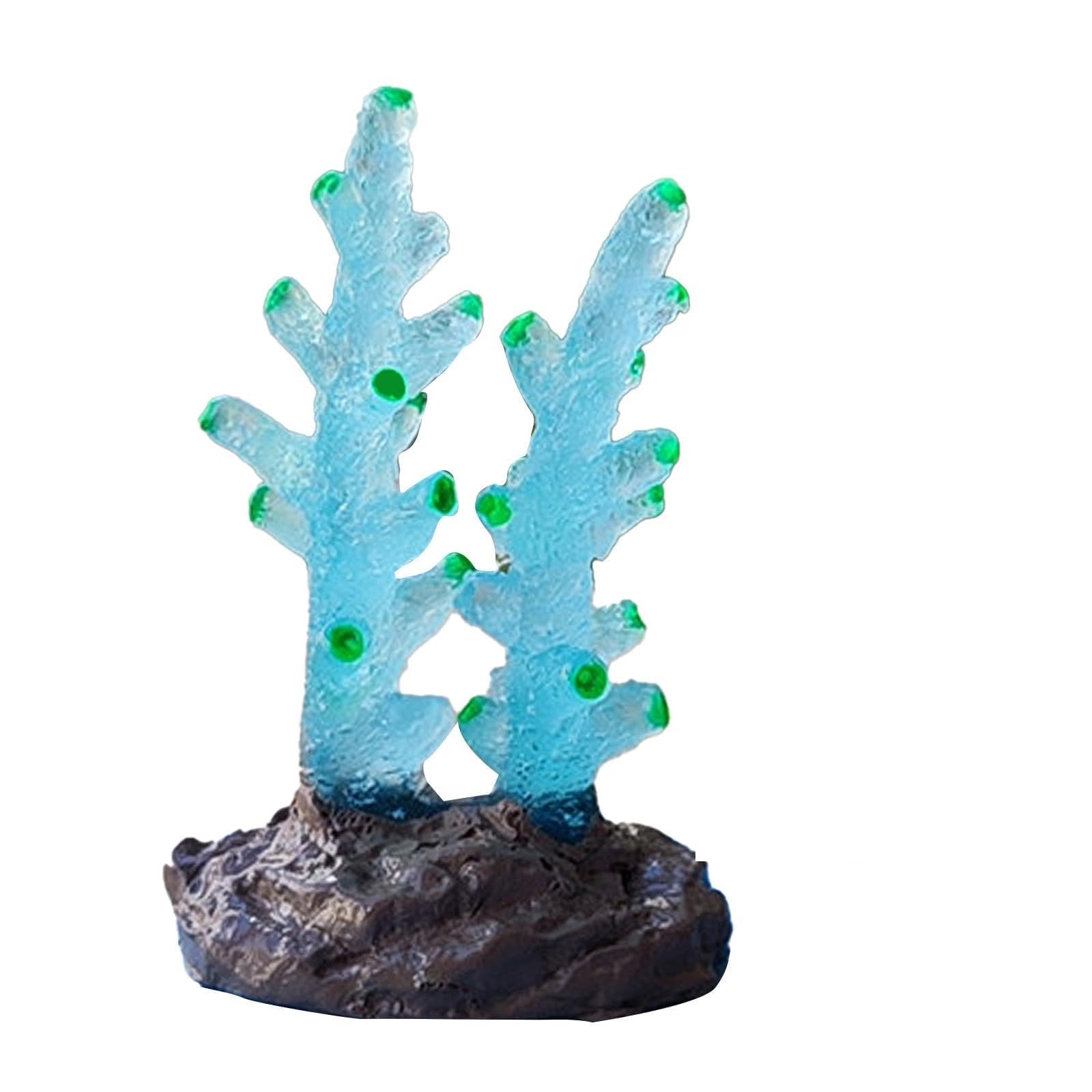 NEWFT FishTanks Decoration LifelikeCoral Figure Aquariums Decor Fish Tanks Ornament Freshwater Saltwater Landscaping Ornament