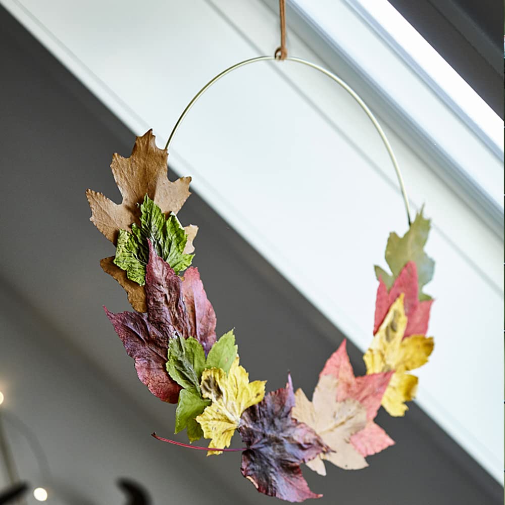 Cerchi In Metallo Per Decorazioni Fai-da-te | Con Base In Legno | Ideali Per Ghirlande, Matrimoni E Acchiappasogni - Foto 7