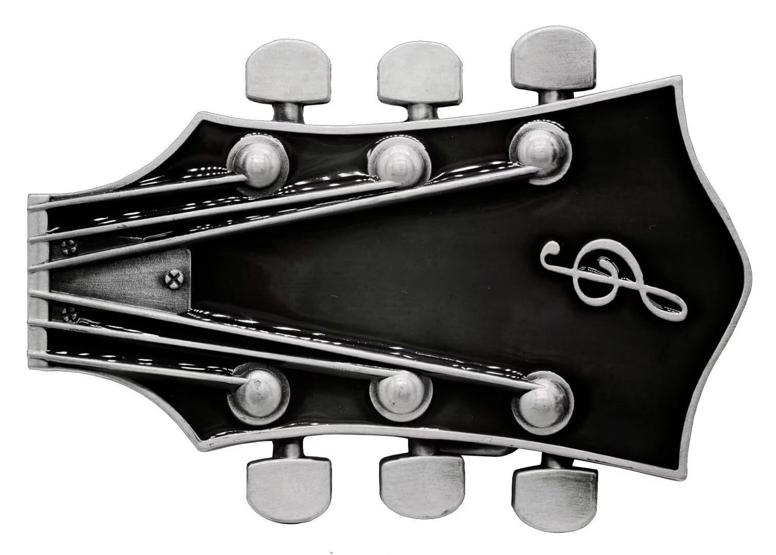 Moranse Western Cowboy Belt Buckles With Music Lover Guitarist Design