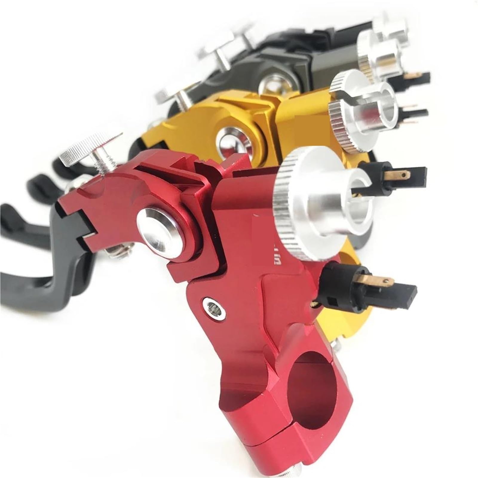 Motocicleta para Cuchillas Palancas De Embrague De Cable Izquierdo Universales para Motocicleta CNC 22mm Palanca de Embrague Moto(2)