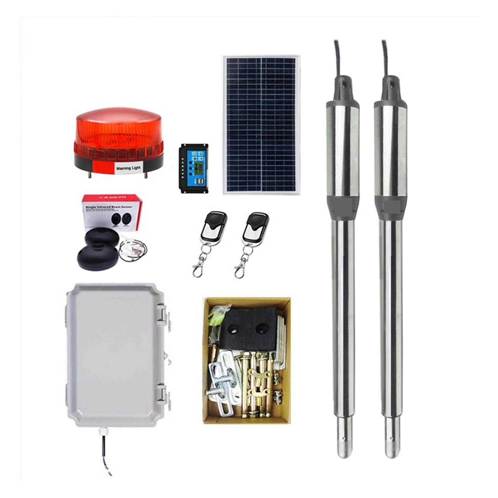Automatic Door Opening Device Multifunctional Stainless Steel Swing Gate Opener Operator Kits with Optional Accessories Residential, Commercial(M KIT)