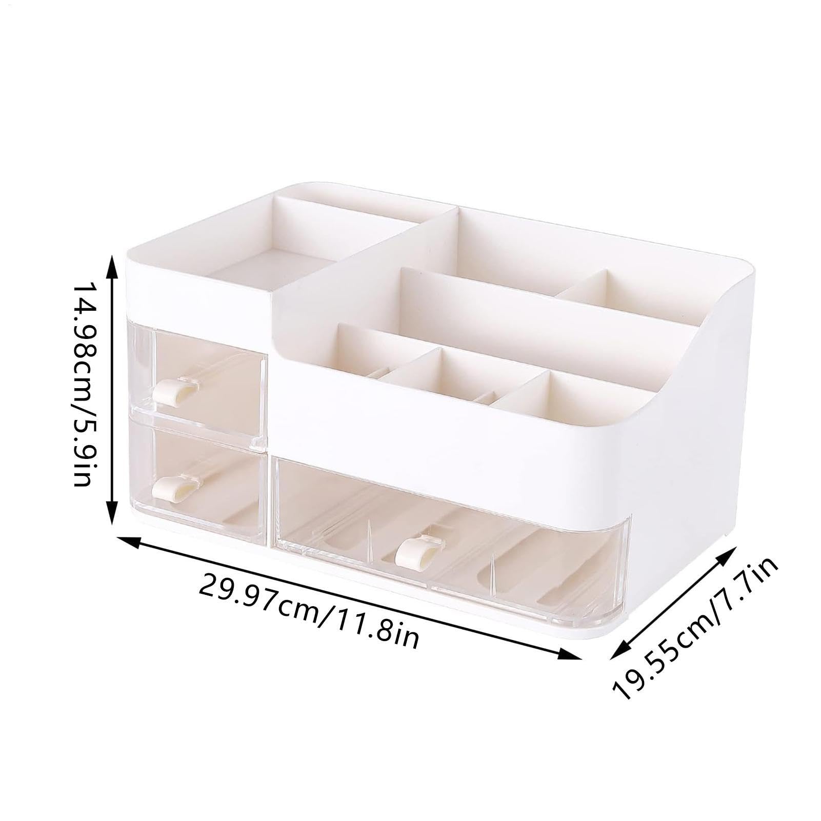Make -up -Organizer mit Schubladen, Kosmetik -Display -Hülle Vielseitiger