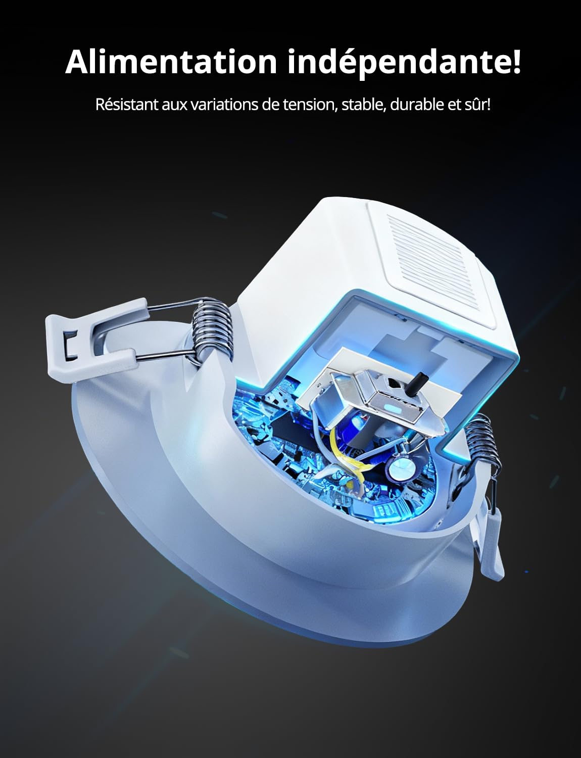 Schiele Spot LED Encastrable Salle de Bain IP65, 7W Spots de Plafond Trou 68mm - 80mm, 230V, Blanc Chaud Blanc Neutre Blanc Froid, Éclairage Encastré pour Cuisine Salon Chambre, Lot de 20