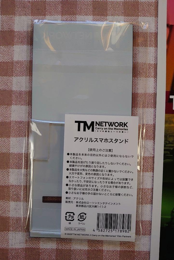 TM NETWORK FANKS inside限定 アクリルスマホスタンド TM NETWORK FANKS inside 会場限定 アクリルスマホスタンド