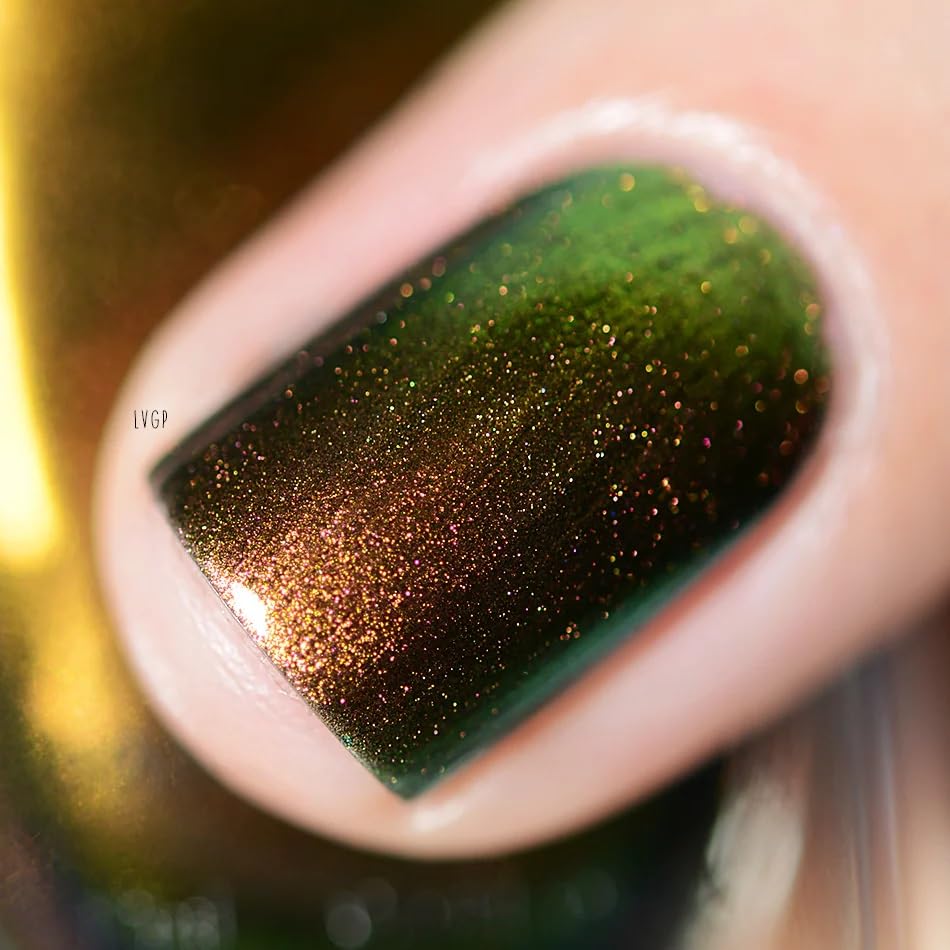 Image of Multi Chrome | Color Changing | Boutique Nail Lacquer | Nail Polish Collection (Goldie locks)