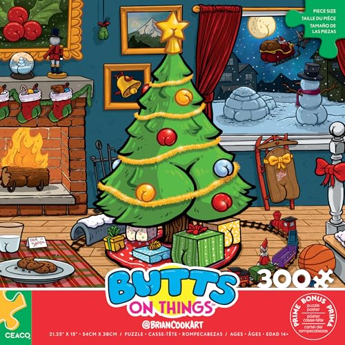 Butts on Things Christmas Puzzle