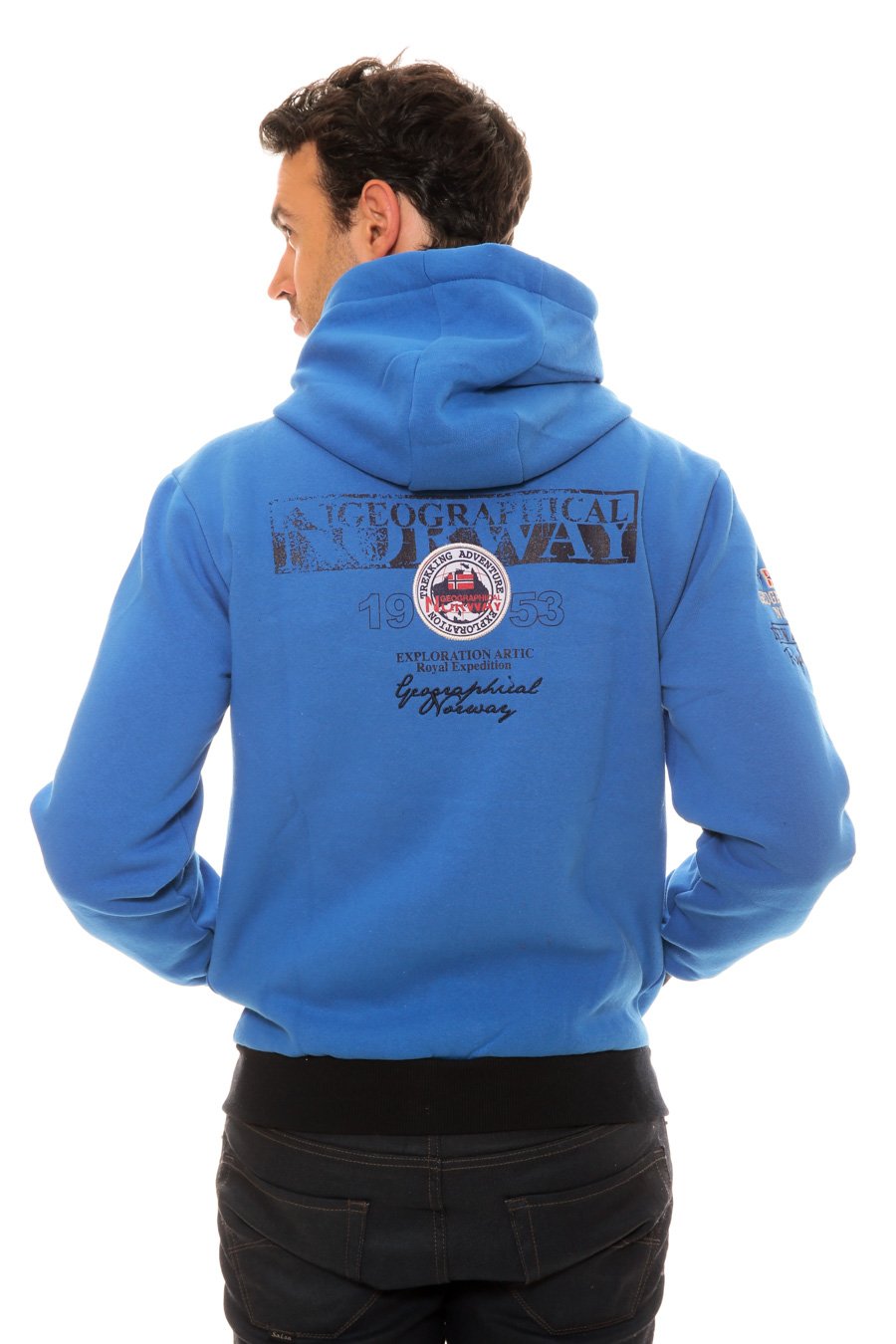 Geographical Norway – Sudadera para Hombre Flyer Azul