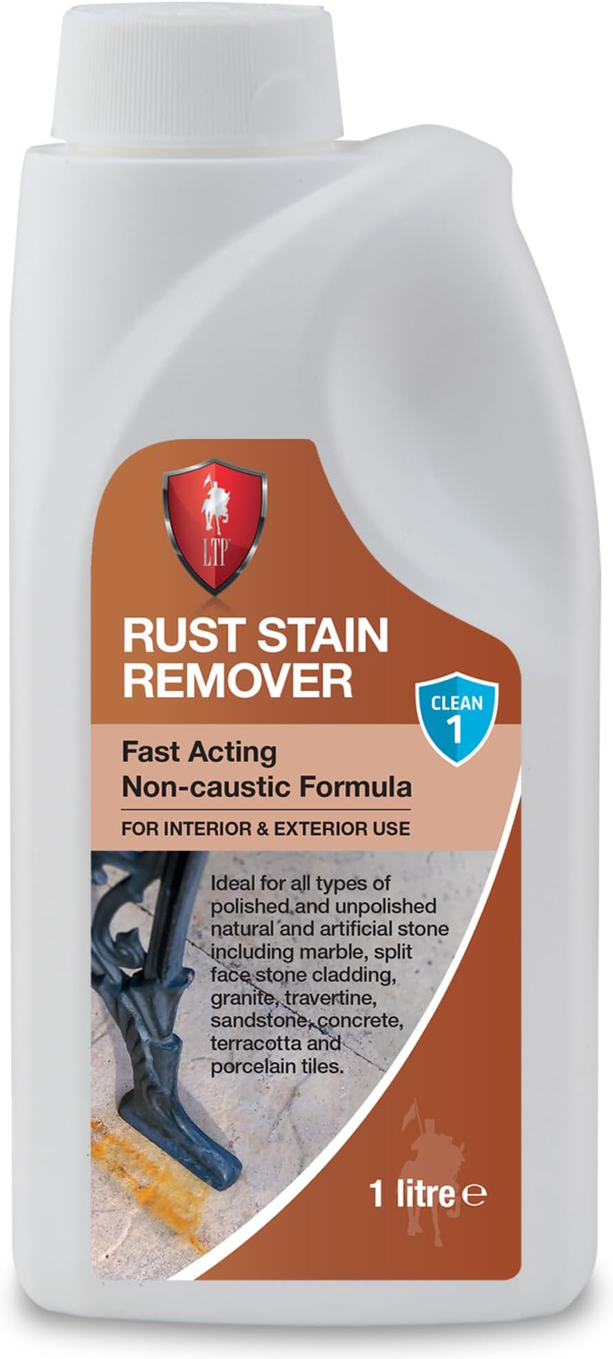 LTP Rust Stain Remover - Non-caustic formula (1L)