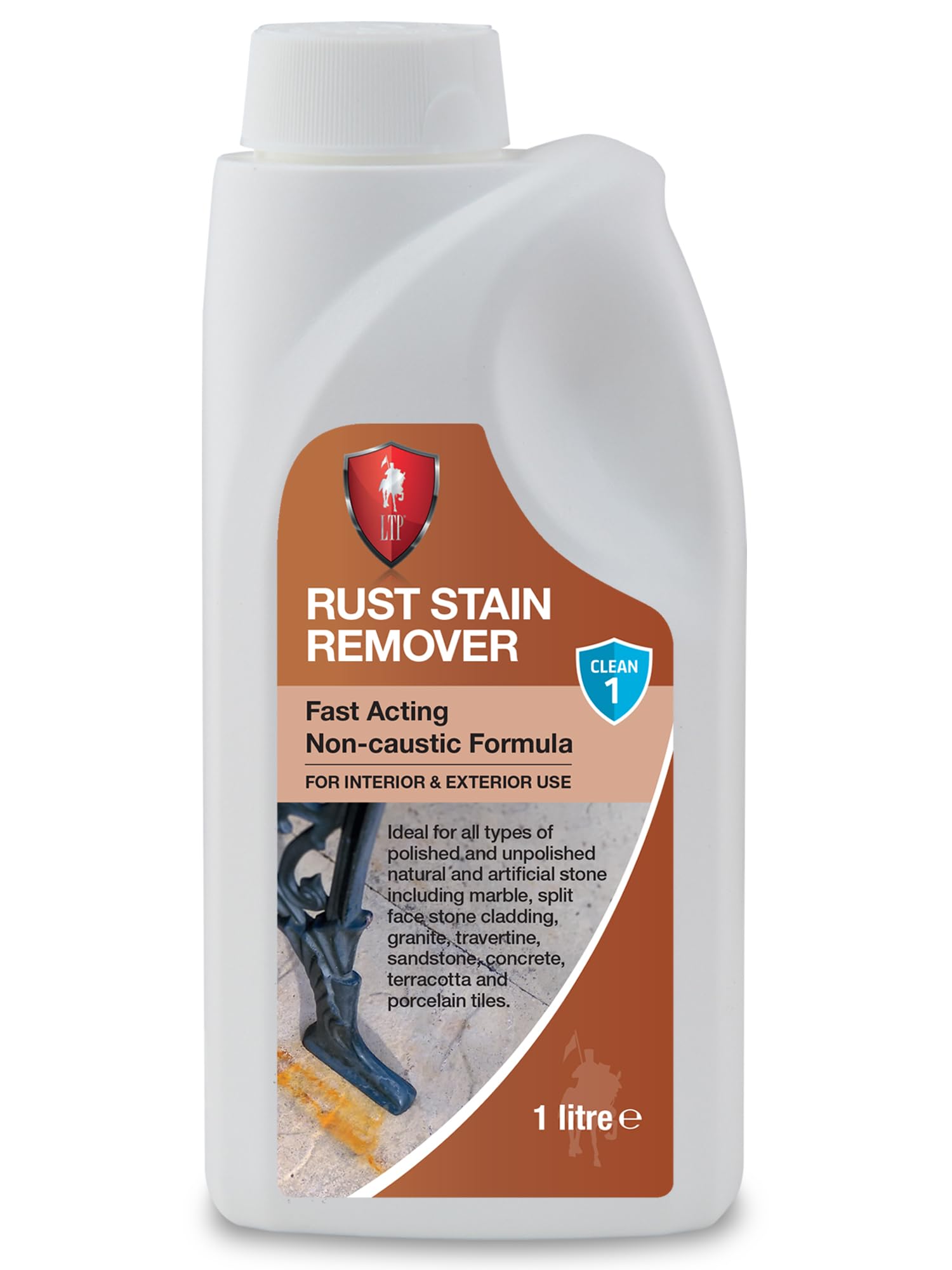 LTPRust Stain Remover - Non-caustic formula (1L)