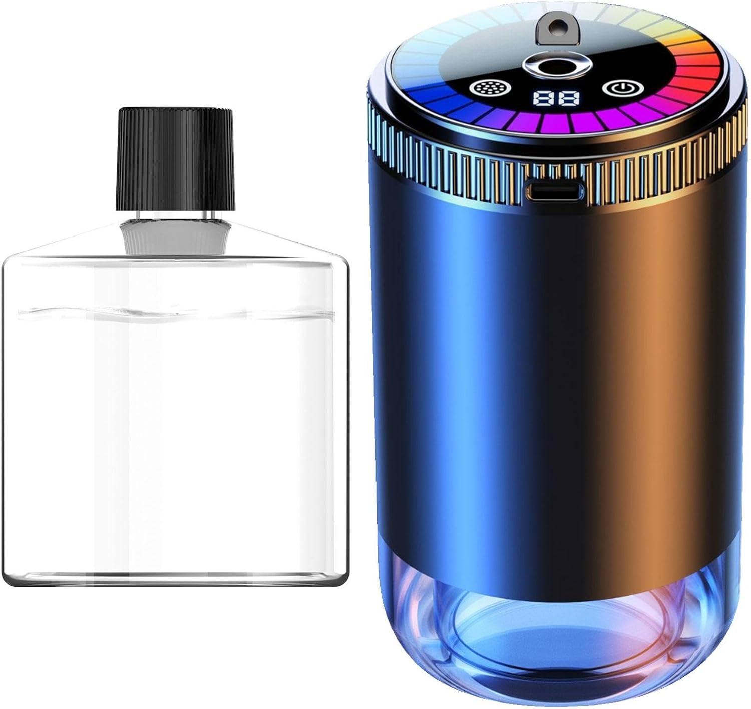 Purificatore d’aria portatile – profumeria profumeria di profumeria diffusore olio di aromaterapia – profumeria profumeria diffusore olio aromaterapia per la camera da viaggiare a casa