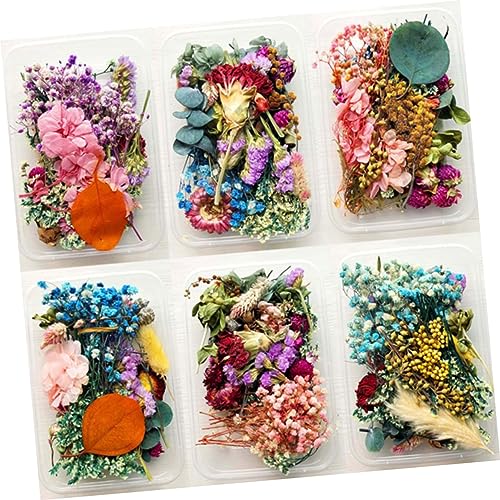 Kit de Velas con Flores Secas 3 Cajas Artesanales miniatura 2