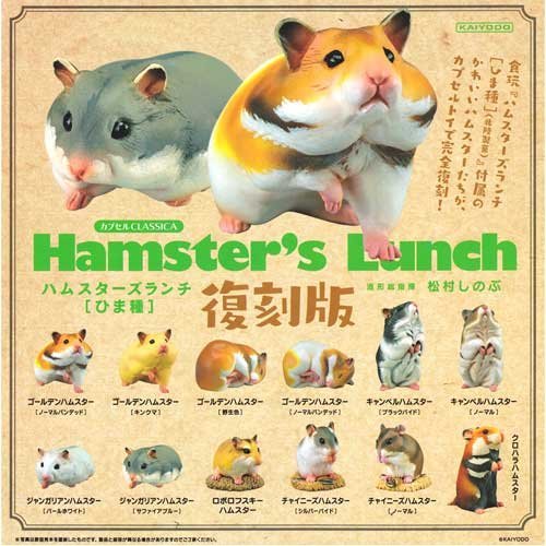 Amazon.co.jp: カプセルCLASSICA ハムスターズランチ ひま種 復刻版 全