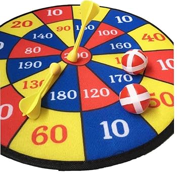 TEHAUX 粘着ボール ダーツ ダーツボード おもちゃ 遊び 小道具 ボール Amazon.co.jp: TEHAUX 粘着ボール ダーツ 対戦おもちゃ テープ