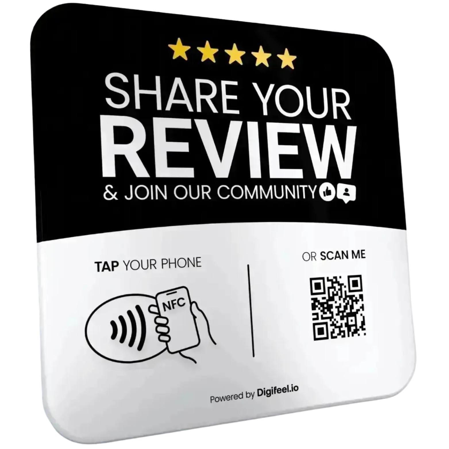 Plaque de commentaires NFC et QR Code : ne perdez plus jamais les avis de vos clients satisfaits - 4
