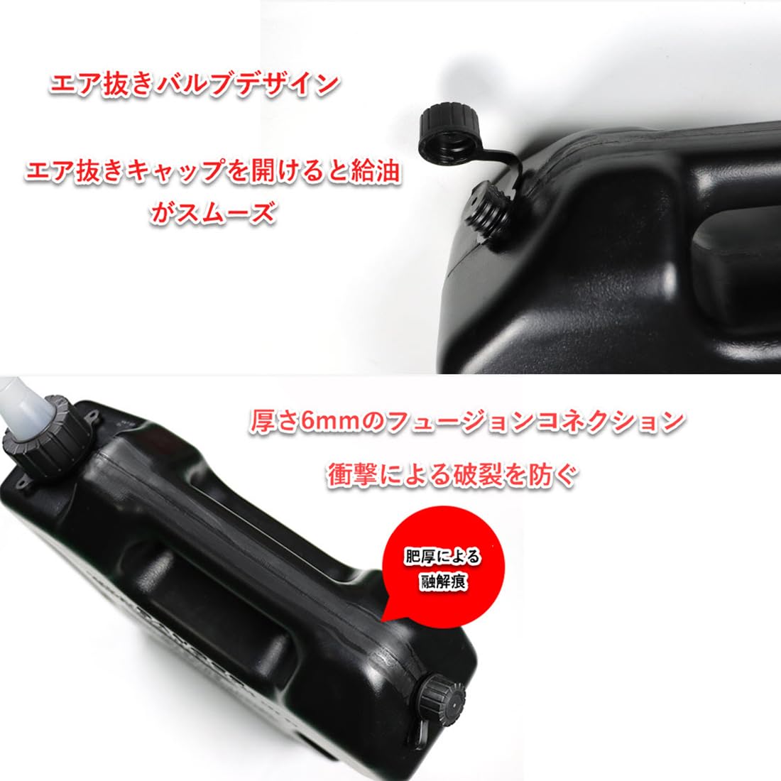 Long-HAUL 6L ウォータータンク フレーム付き ジムニー 外装用2点 シェアスタイル 【ブラックのみ予約 6月下旬入荷予定】 汎用