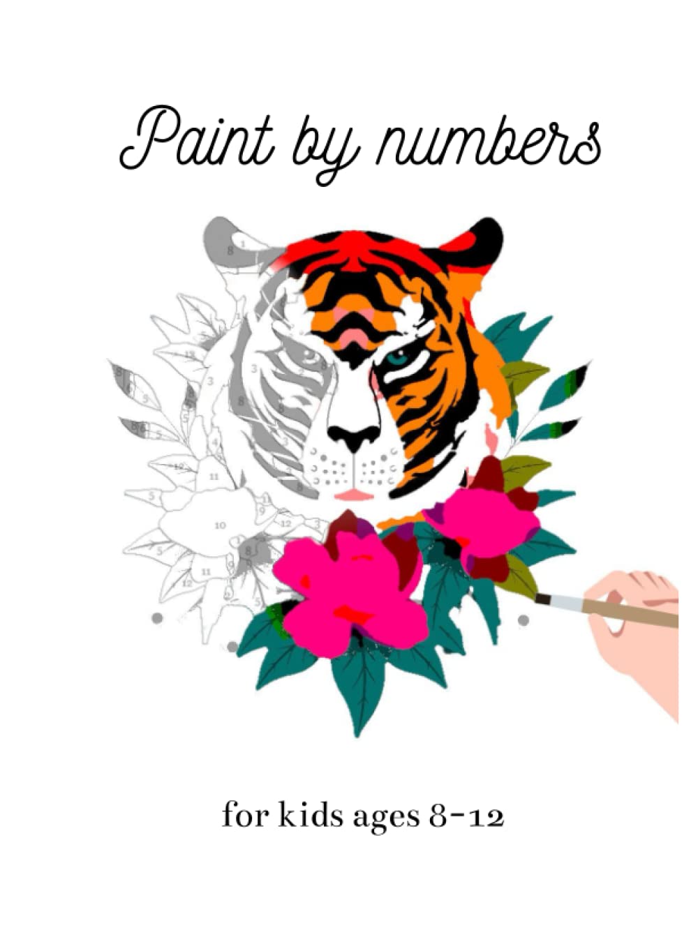 Paint by Numbers for Kids Ages 8-12: Easy Painting Kit For Beginner Children for Boys and Grils