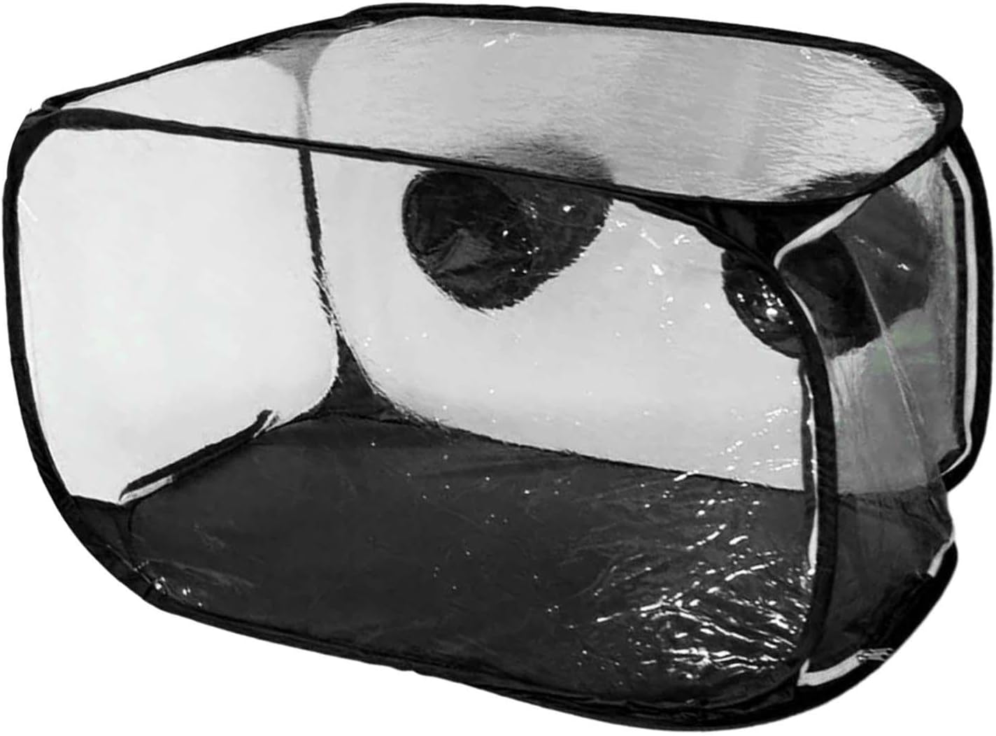 Mini Greenhouse Plant Planting Pouch 60x90cm Easy Storage Reusable Mushrooms Growing Pouch Growing Pot for Roofs Garden, Black